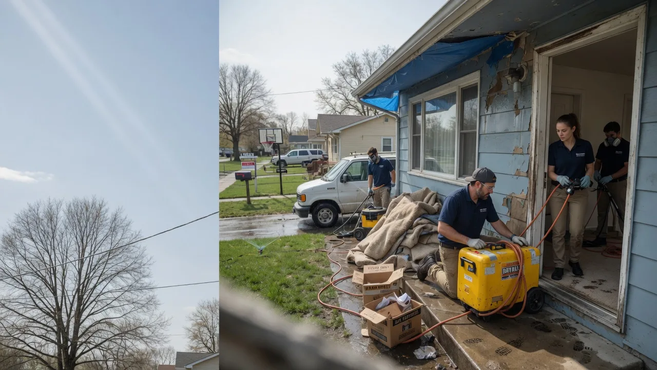 Basement Flood Cleanup in The Plains, VA near me